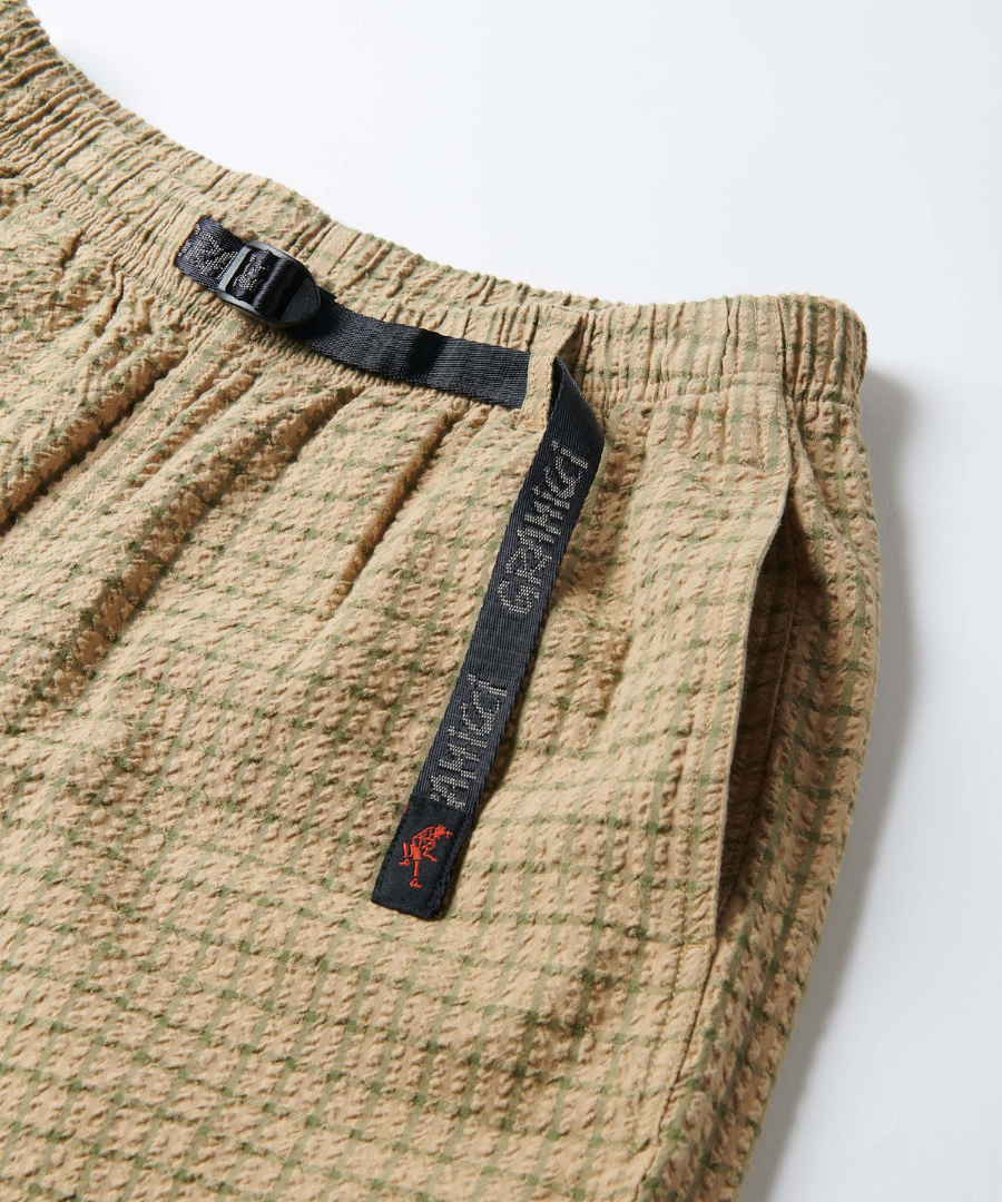 O.G. Seersucker G-Short Gravel fra Gramicci