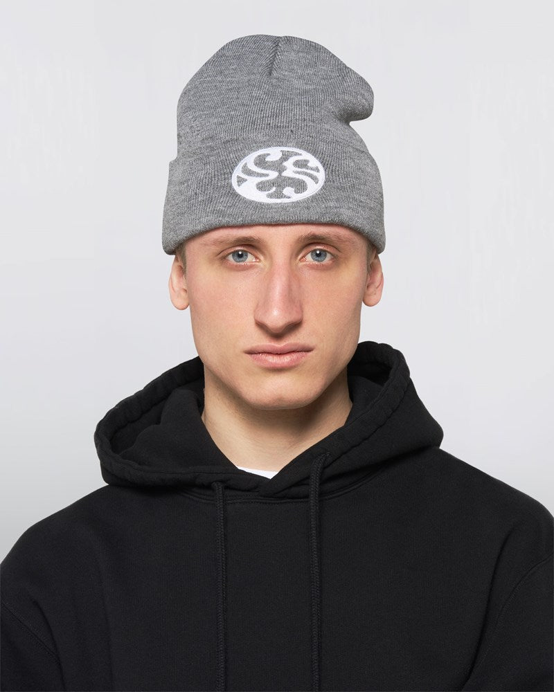 Monoguramu Classic Beanie - Grey Marl