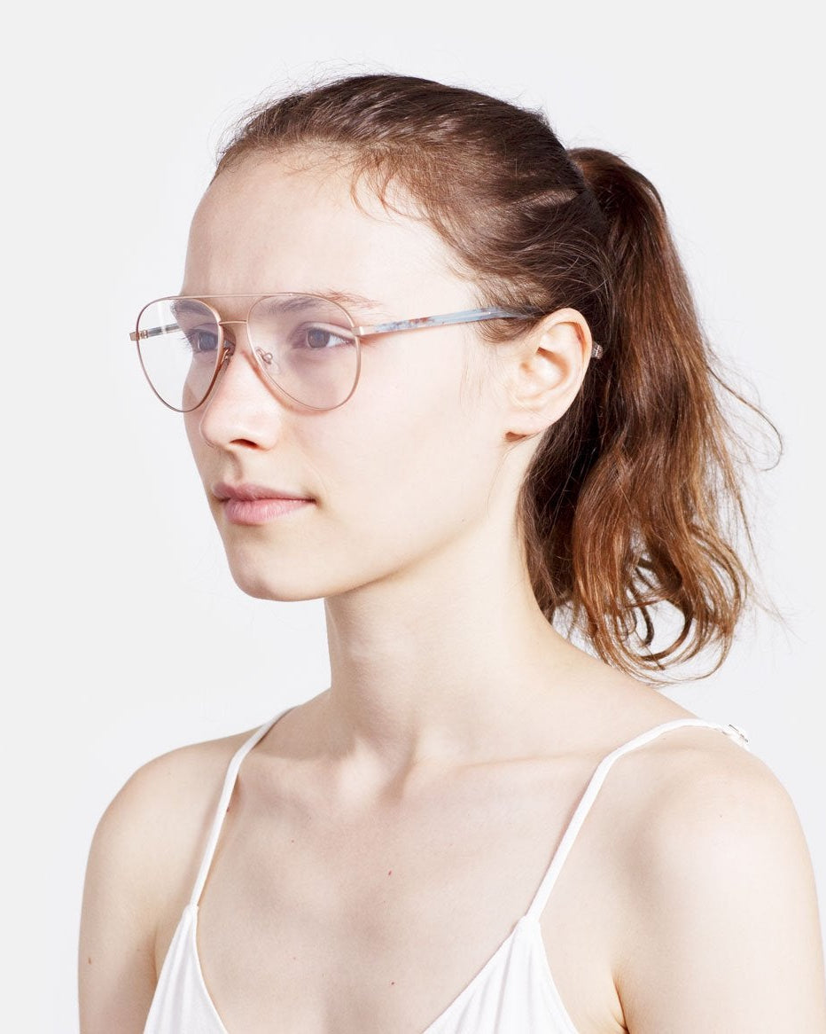 RETROSUPERFUTURE Numero 34 Oro Rosa 56 sunglasses