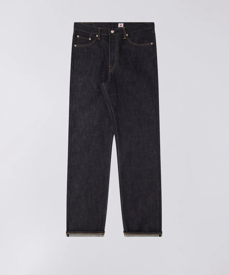 Loose Straight - Kaihara Dark Pure Indigo Rainbow Selvage 13.5oz-trousers-Packyard DK