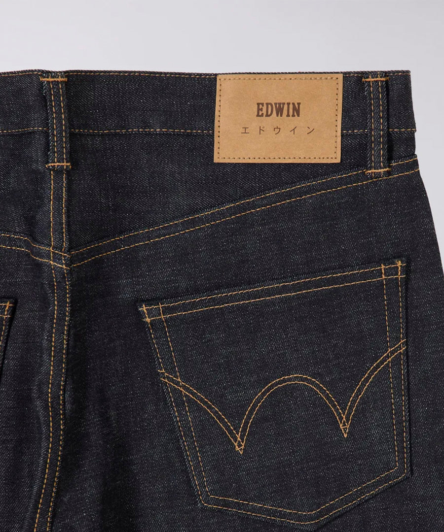 Loose Straight - Kaihara Dark Pure Indigo Rainbow Selvage 13.5oz-trousers-Packyard DK