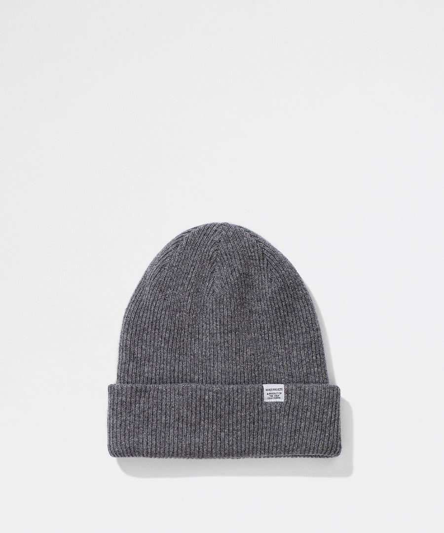 Norse Beanie Grey Melange-Norse Projects-Packyard DK