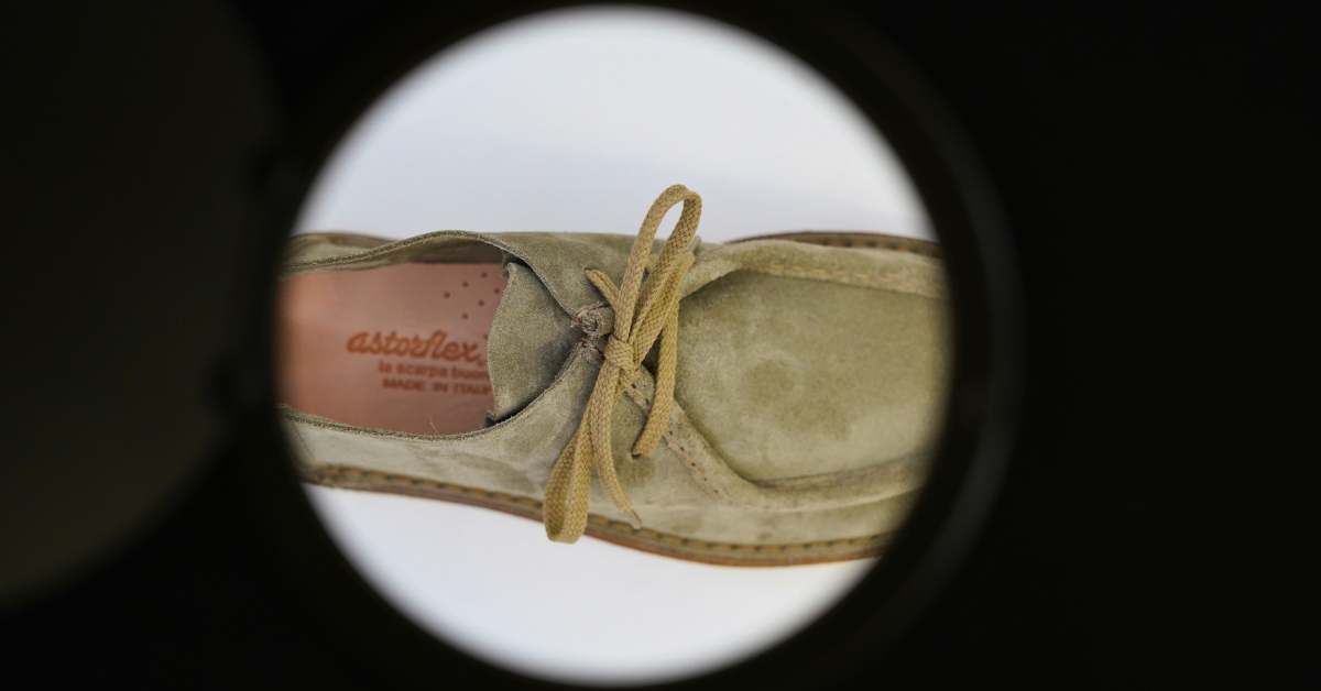 Astorflex håndlavede italienske sko i vegetabilsk garvet læder hos Packyard