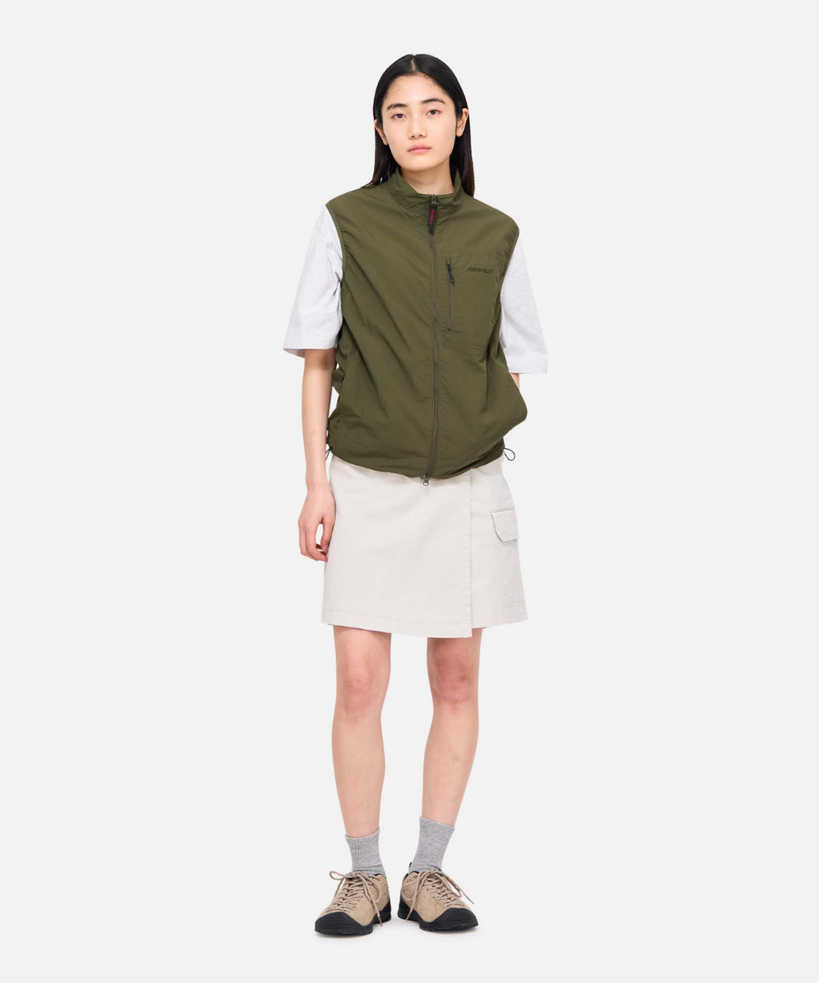 Gramicci Nylon Vest - Deep Olive - G5SU-J041