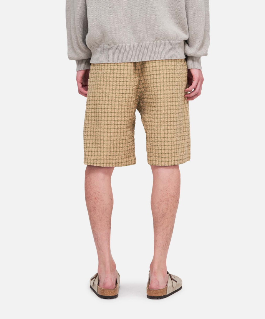 O.G. Seersucker G-Short Gravel fra Gramicci