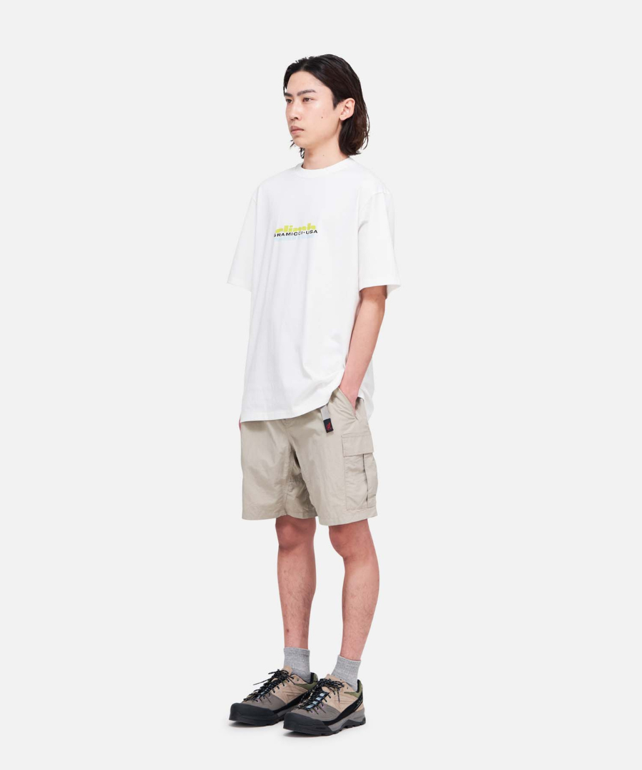 CLIMB TEE / WHITE fra Gramicci 