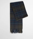 Barbour Braden Tartan Scarf Shadow Classic Tartan
