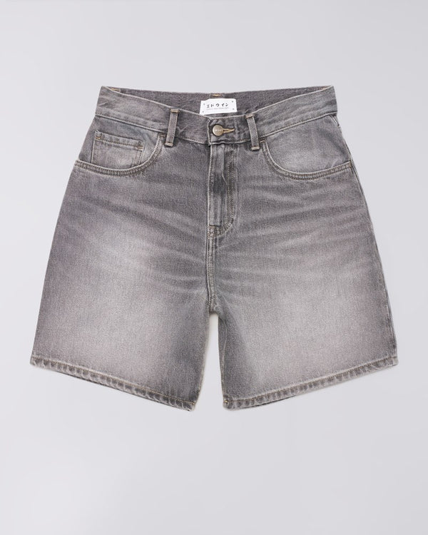 W' Cleo Short-Black - Moonstone Wash
