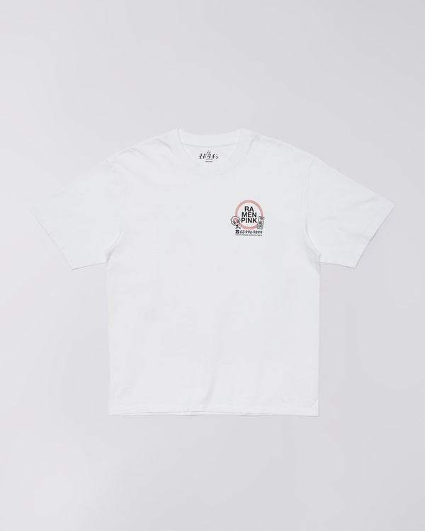 Ramen Pink T-Shirt-White
