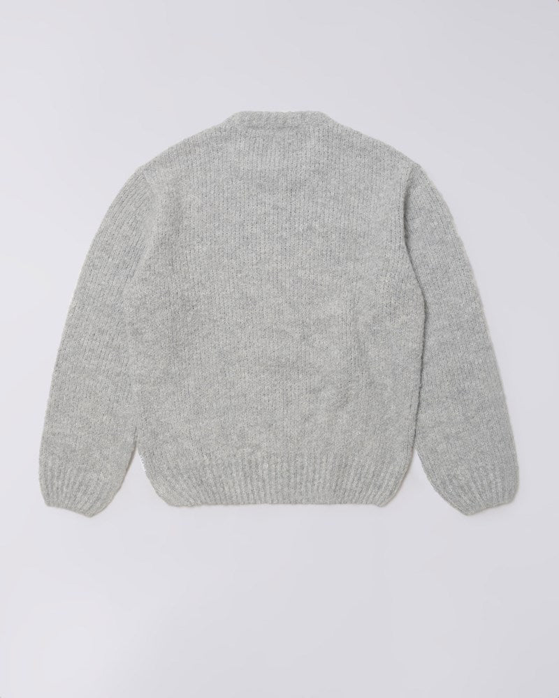 Dun Textured Sweater - Grey