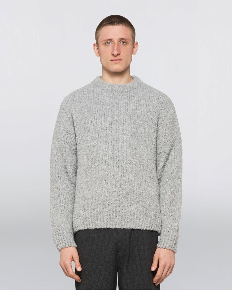 Dun Textured Sweater - Grey