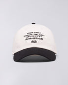 Sapurai 6 Panel Cap - White/Black
