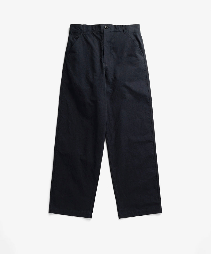 Kvitfjell Relaxed Cotton Buff Cloth Pant Dark Navy