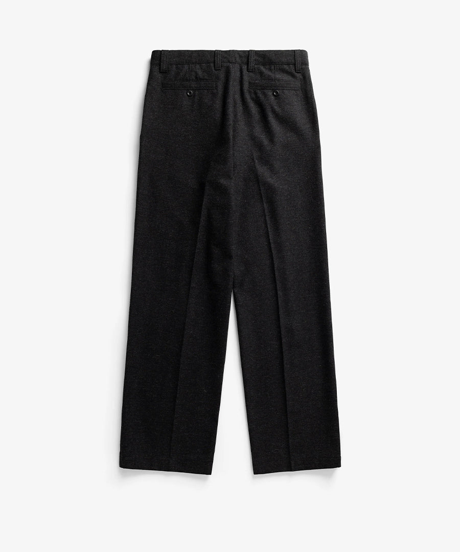 Vivestad Wool Wide Chino Charcoal Grey