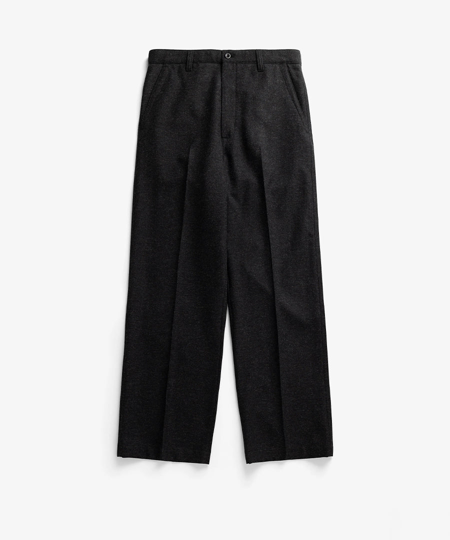 Vivestad Wool Wide Chino Charcoal Grey