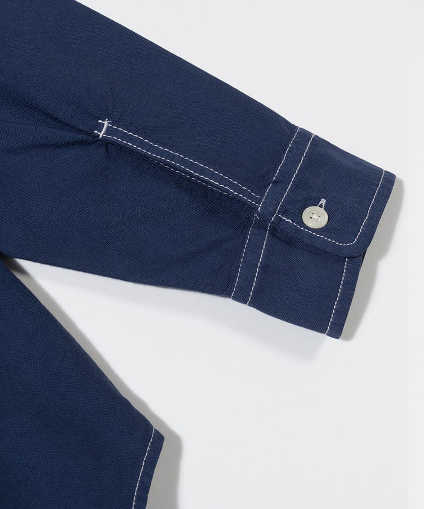 Stussy Oxford Work LS Shirt Navy shirts
