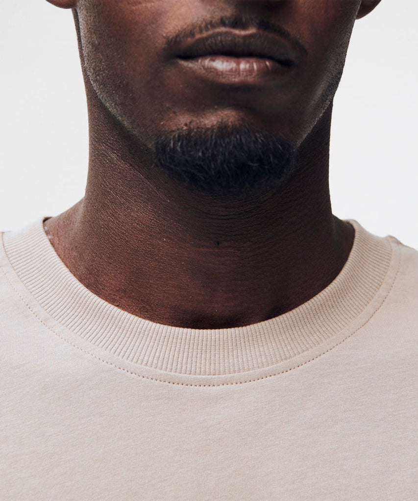 Coffey T-shirt - Beige-Soulland-t-shirts