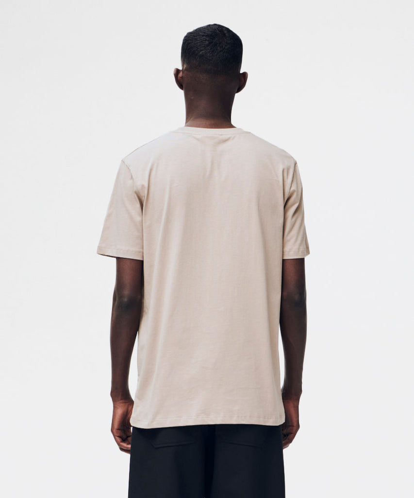 Coffey T-shirt - Beige-Soulland-t-shirts