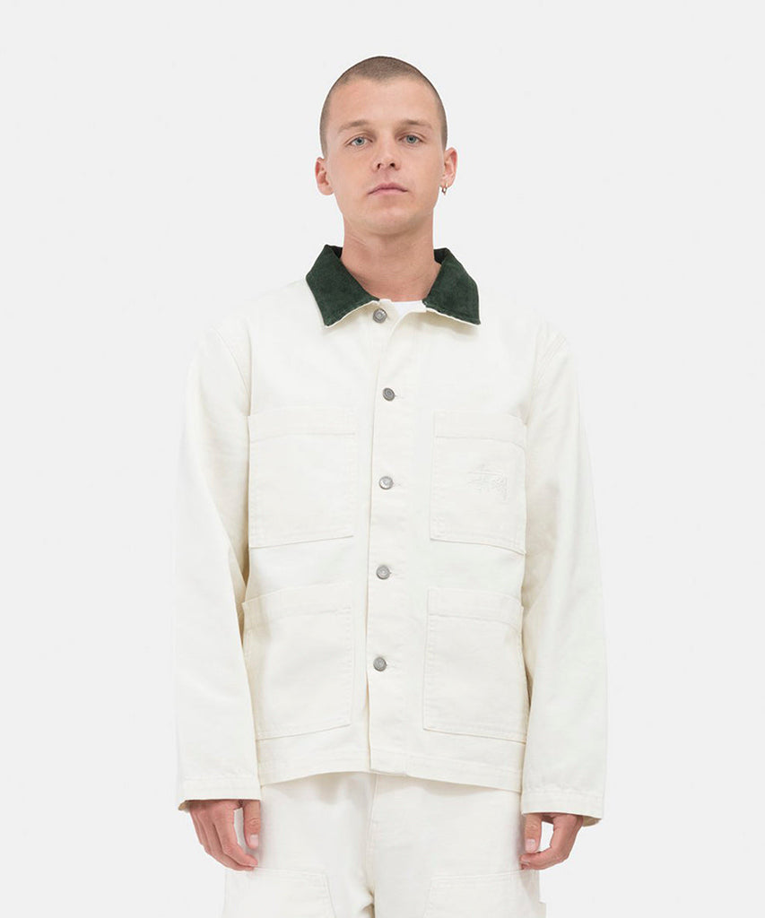 Cord Collar Canvas Chore Jkt-Stussy-Packyard DK