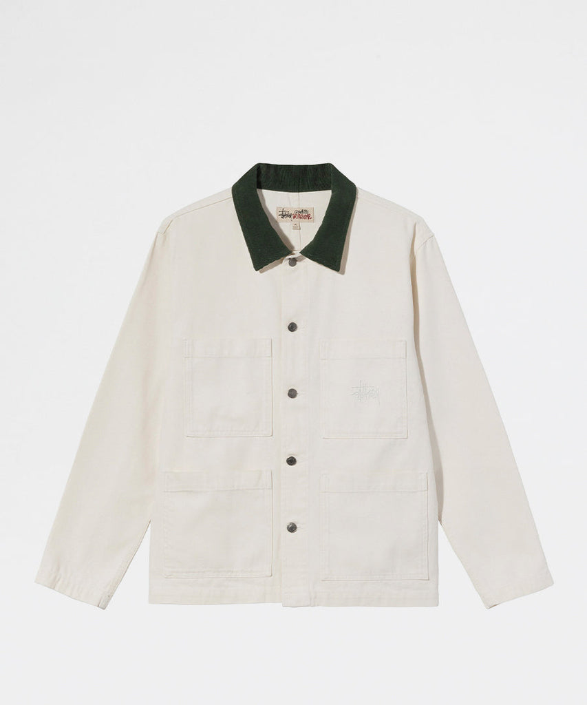Cord Collar Canvas Chore Jkt-Stussy-Packyard DK