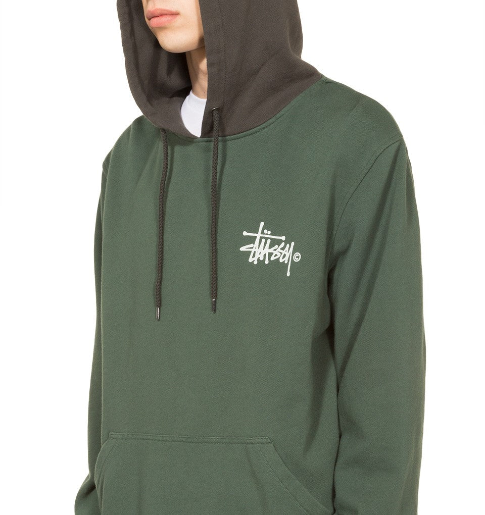 Stussy Two Tone Hood Green UDSOLGT