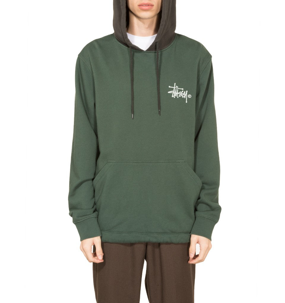 Stussy Two Tone Hood Green UDSOLGT