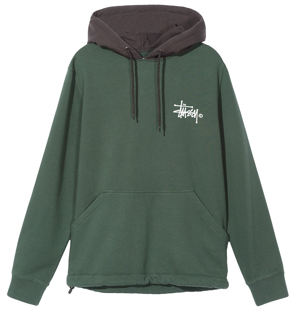 Stussy Two Tone Hood Green UDSOLGT