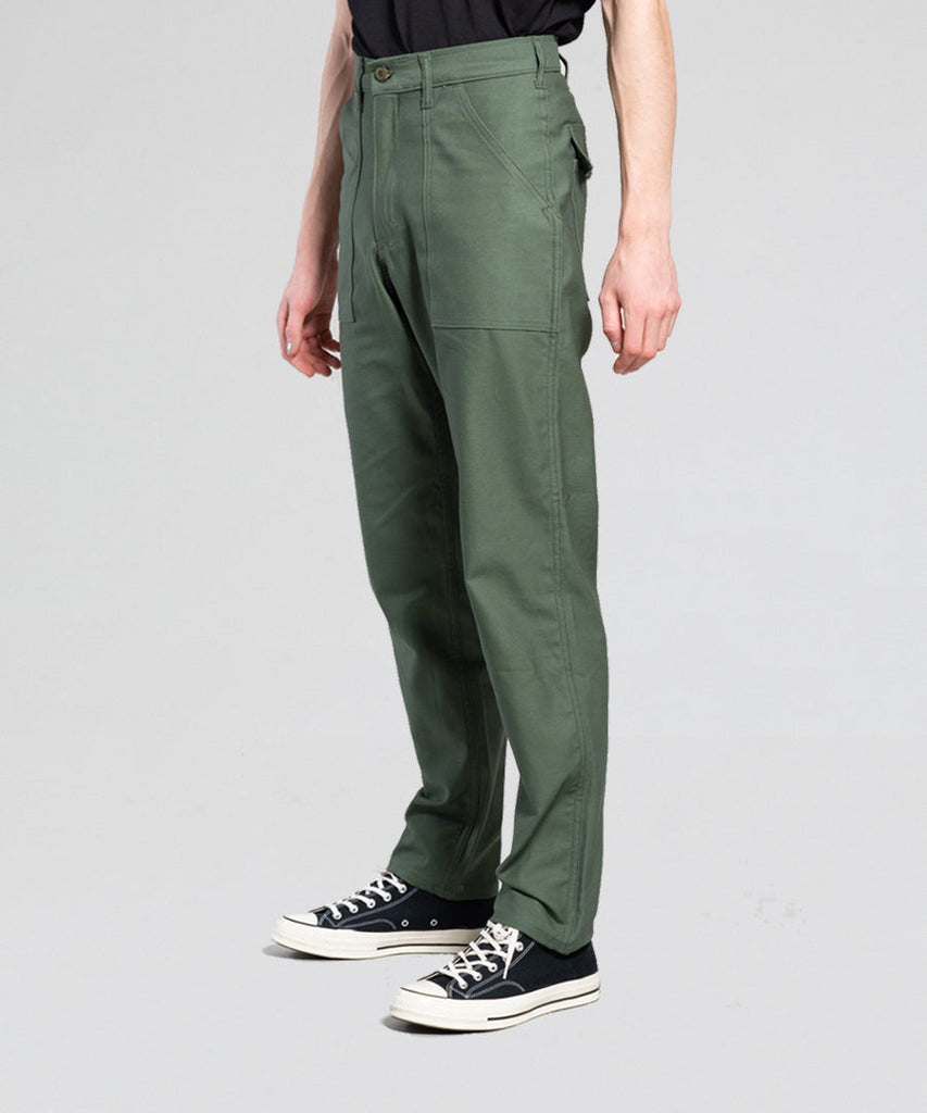 Taper Fatigue Olive-trousers-Stan Ray