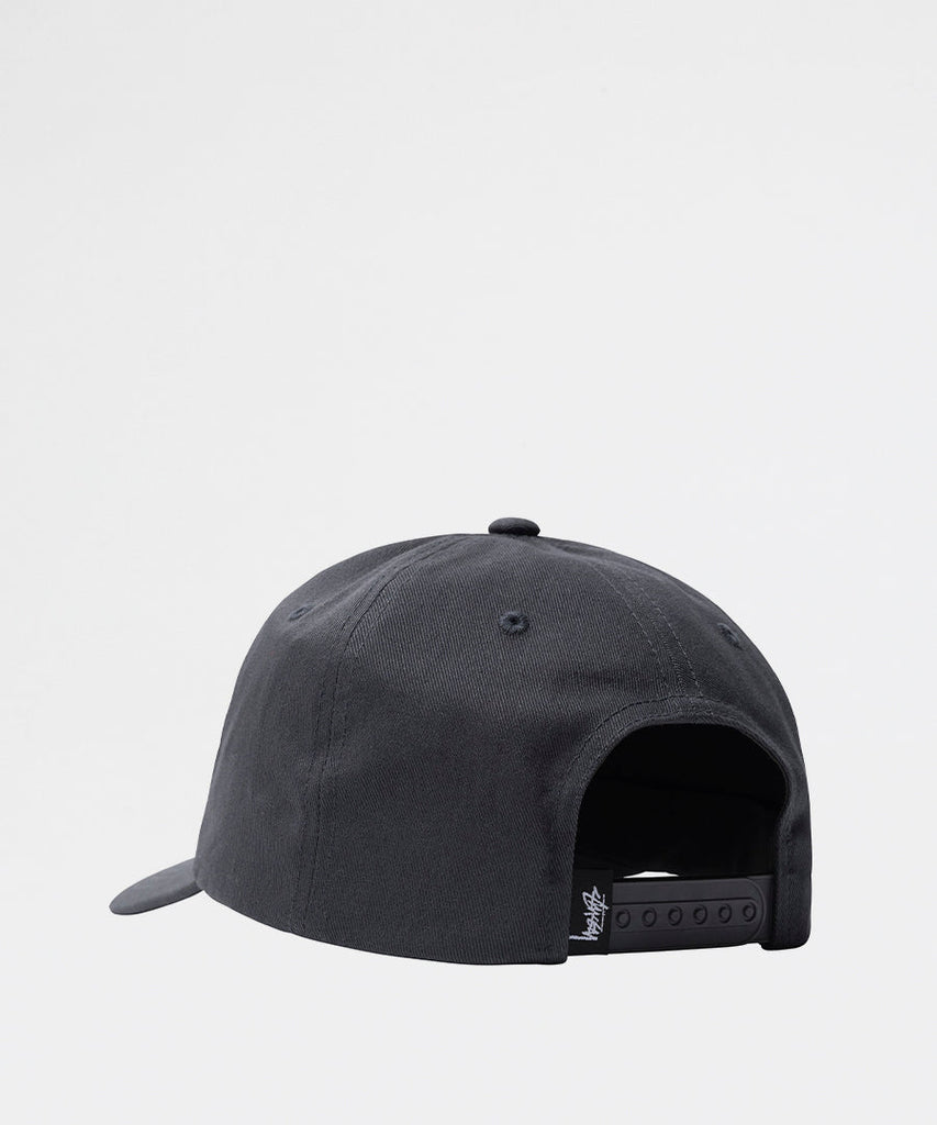 Stock 8 Ball Low Pro Cap Dark Grey-Stussy-caps & bucket hats