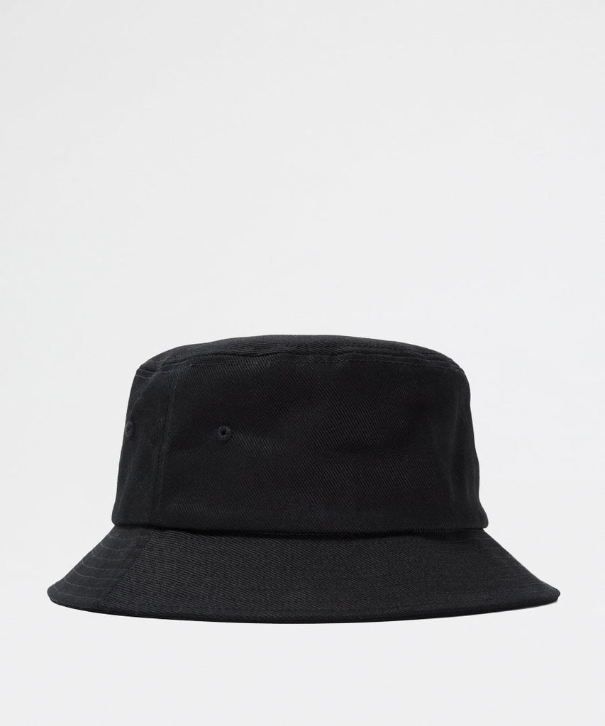 Stussy Big Logo Bucket Hat Black Caps & Bucket hats