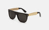 RETROSUPERFUTURE Flat Top Francis - Black Gold sunglasses