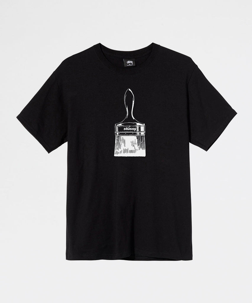 Stussy Paintbrush Tee Black t-shirts