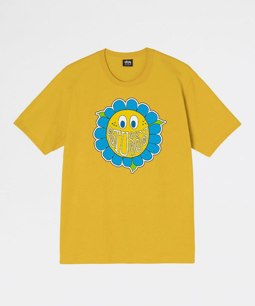 Happy Flower Tee Honey-Stussy-Packyard DK