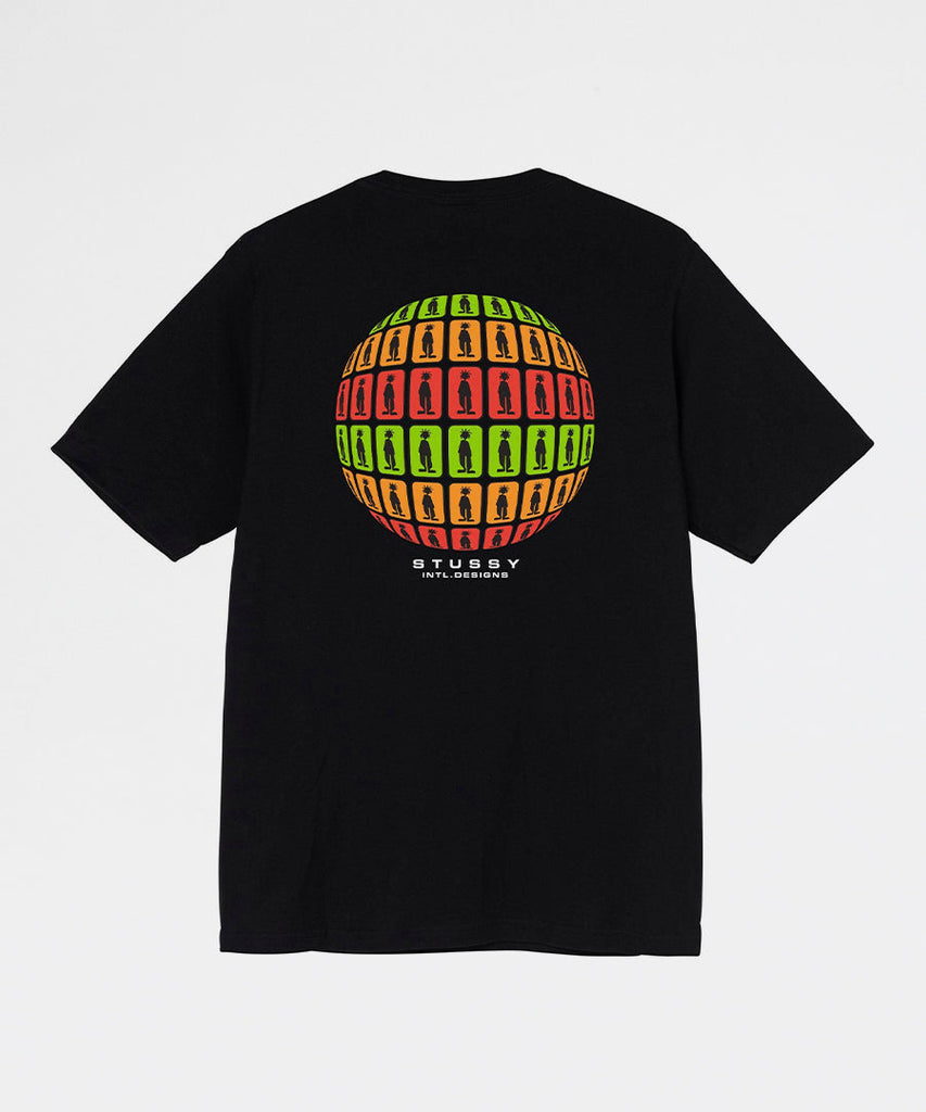 Stratosphere Tee Black-Stussy-Packyard DK