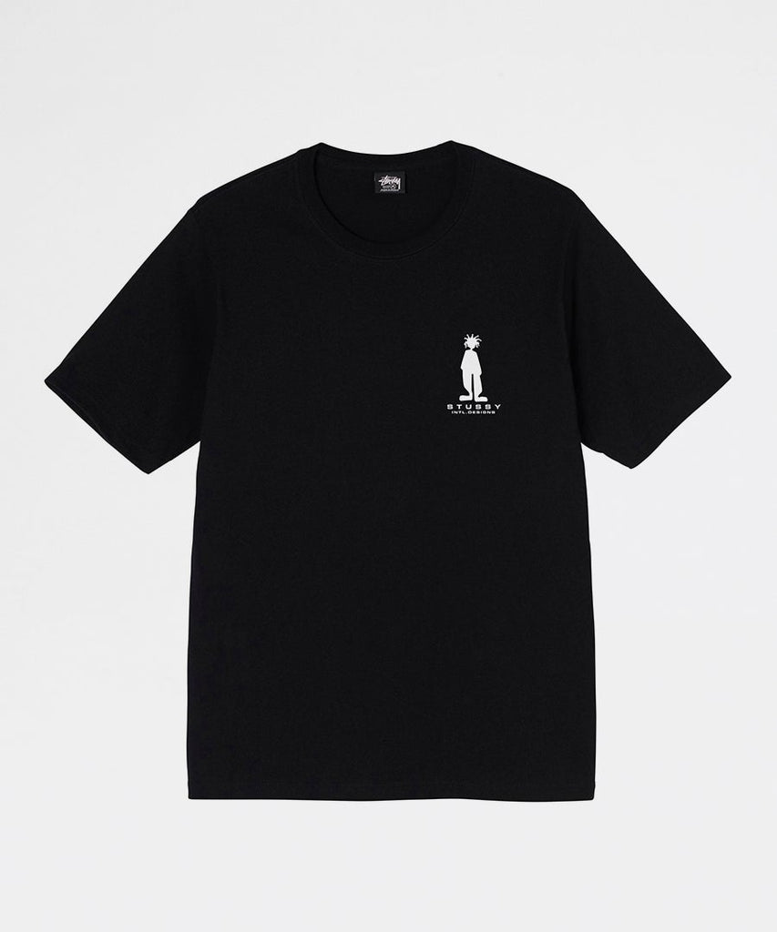 Stratosphere Tee Black-Stussy-Packyard DK