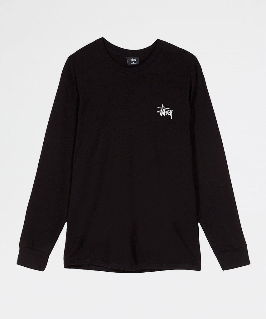 Stussy Basic Stussy LS Tee Black t-shirts