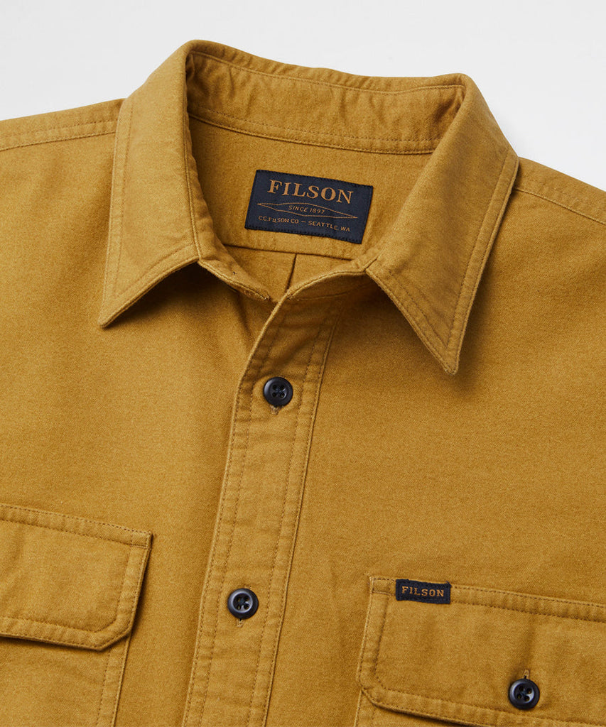 Field Flannel Shirt Mustard-Filson-shirts