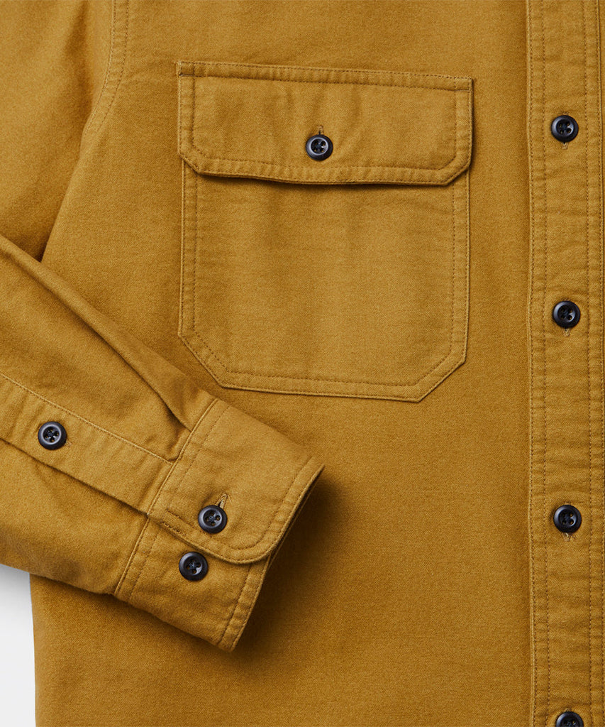Field Flannel Shirt Mustard-Filson-shirts