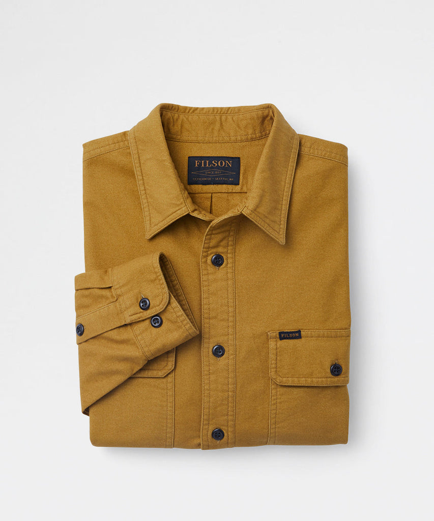 Field Flannel Shirt Mustard-Filson-shirts