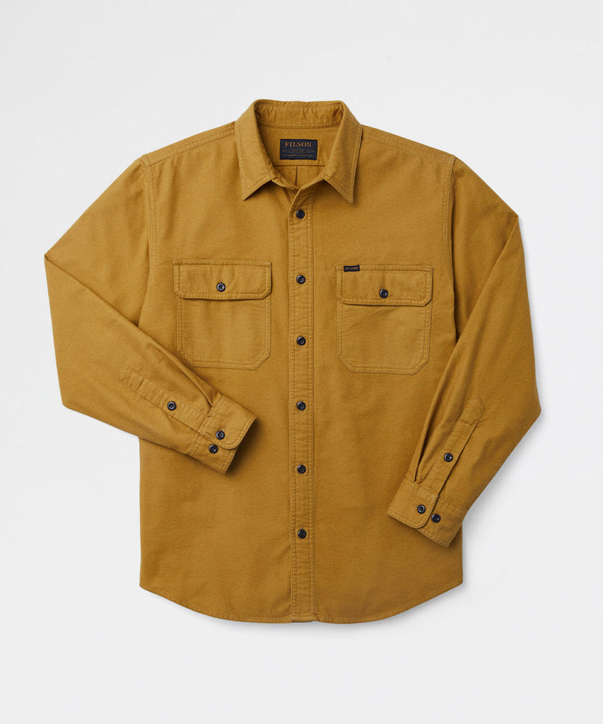 Field Flannel Shirt Mustard-Filson-shirts
