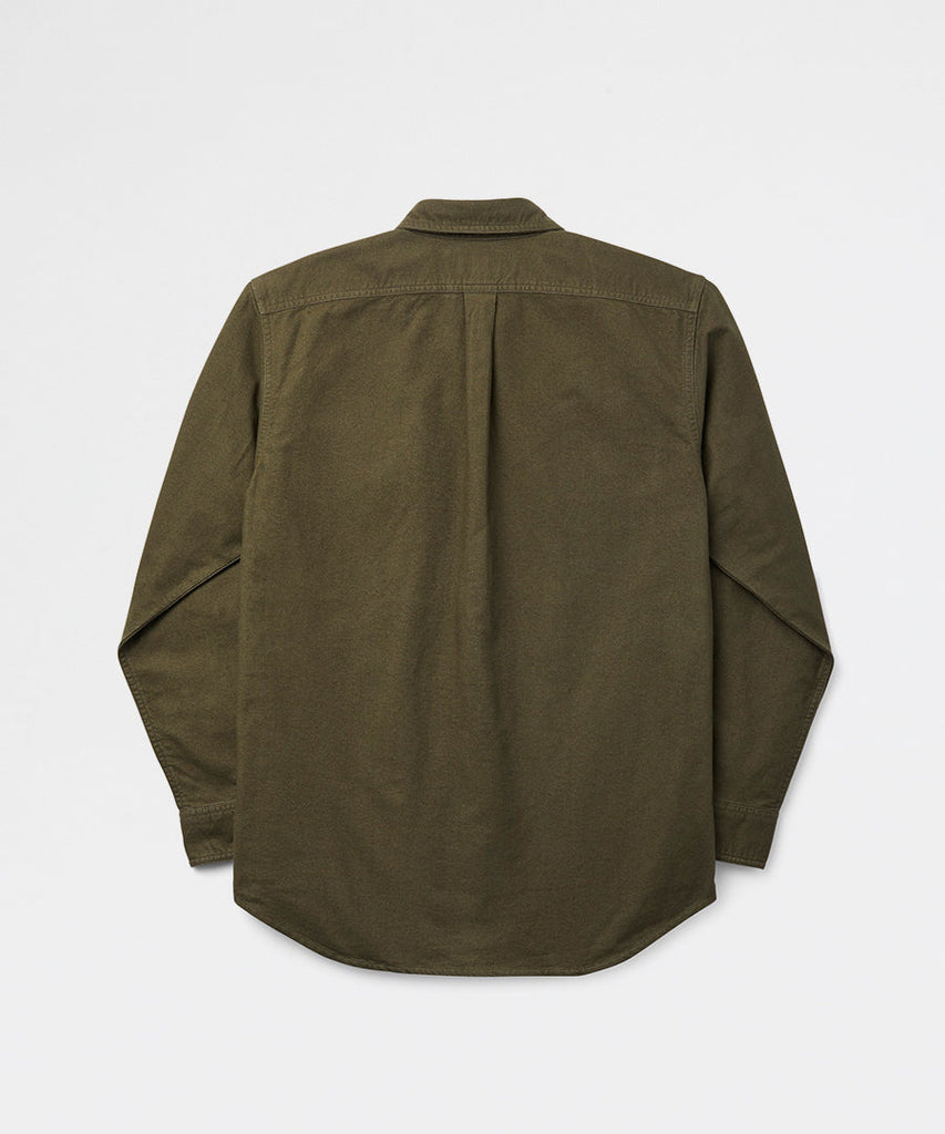 Field Flannel Shirt OtterGreen-Filson-shirts