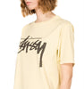 Stussy Old Stock Pigment Dyed Tee Yellow UDSOLGT