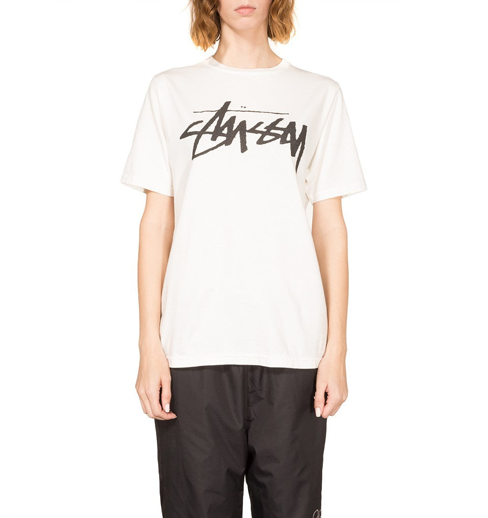 Stussy Old Stock Pigment Dyed Tee Natural UDSOLGT