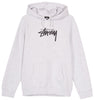 Stussy Womens Stock Hood Grey Heather UDSOLGT