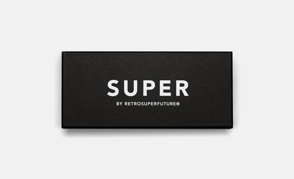 RETROSUPERFUTURE People Francis - Black Gold sunglasses