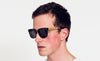 RETROSUPERFUTURE People Francis - Black Gold sunglasses