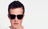 RETROSUPERFUTURE People Francis - Black Gold sunglasses