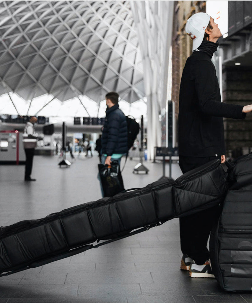 The Djärv 3-4 Surfboard coffin Black Out-Db (Formerly Douchebags)-bags luggage