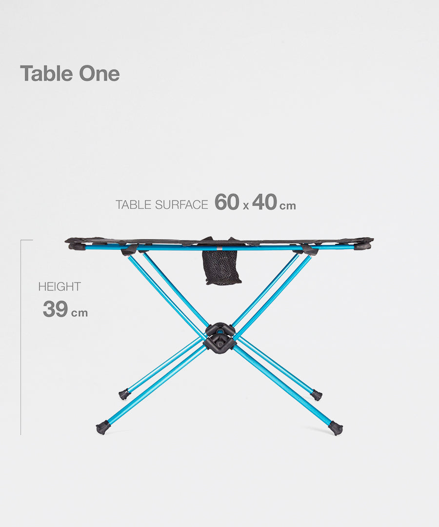 Helinox HEL Table One Black Blue Outdoor Pack