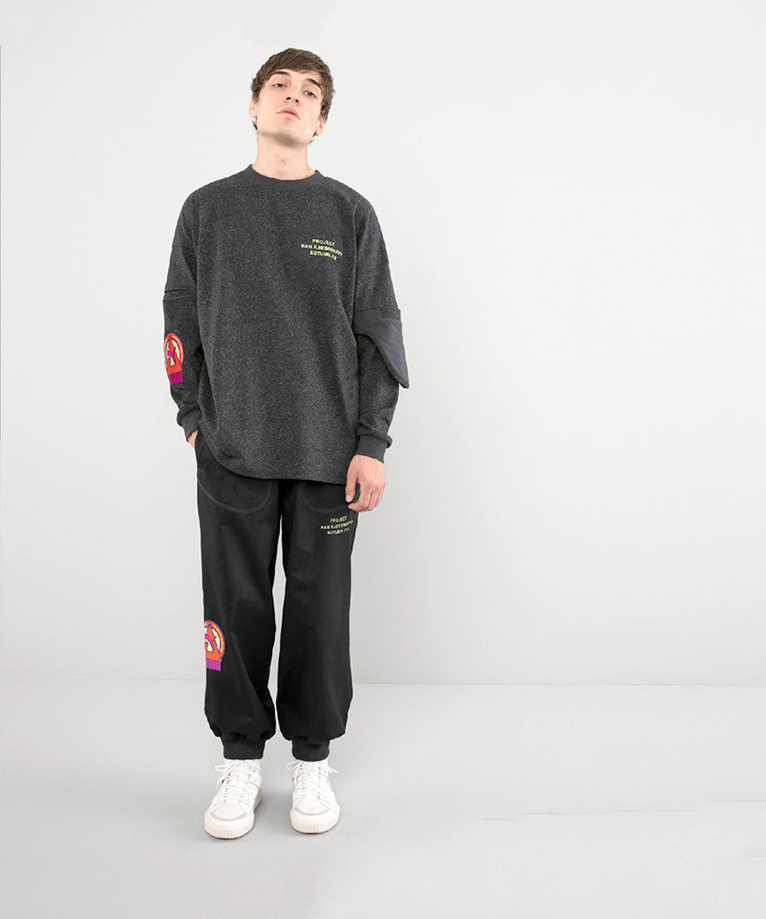 Puma Puma x HAN Longsleeve Phantom Black Heather UDSOLGT